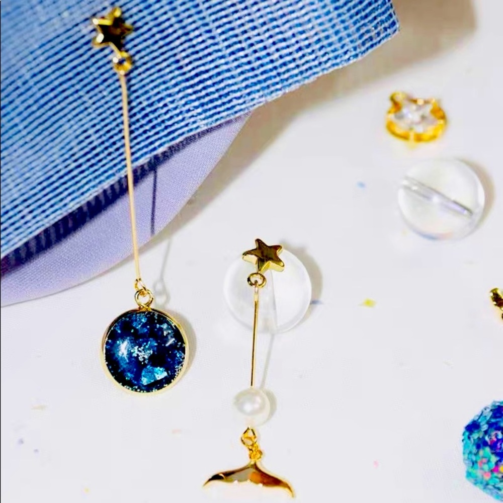 “The Blue Sea” Earings
